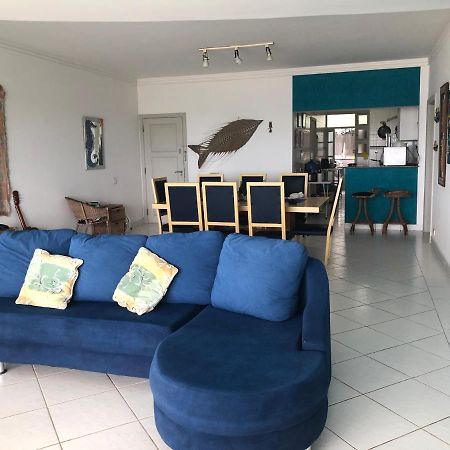 Apto enorme pé na areia, vista linda c/ academia e sauna Guarujá Extérieur photo