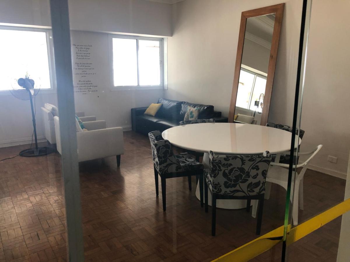 Apto enorme pé na areia, vista linda c/ academia e sauna Guarujá Extérieur photo