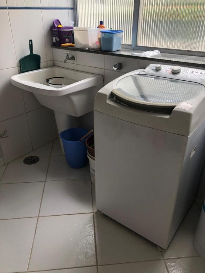 Apto enorme pé na areia, vista linda c/ academia e sauna Guarujá Extérieur photo